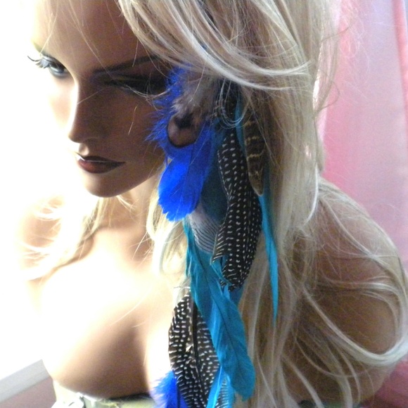 Full Feather Hair Extension Clip in - Picture 2 of 2
